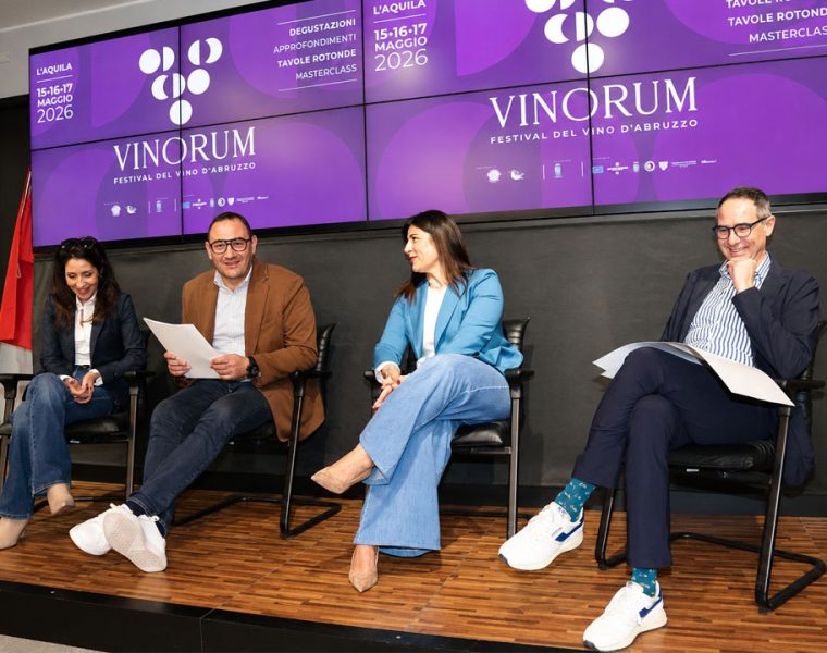 Vinorum L’Aquila 2026, presentazione del Festival del Vino d’Abruzzo a Palazzo Silone