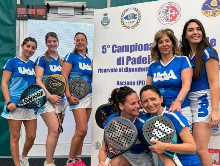 Padel femminile della d’Annunzio argento nazionale agli Assoluti A.N.C.I.U.