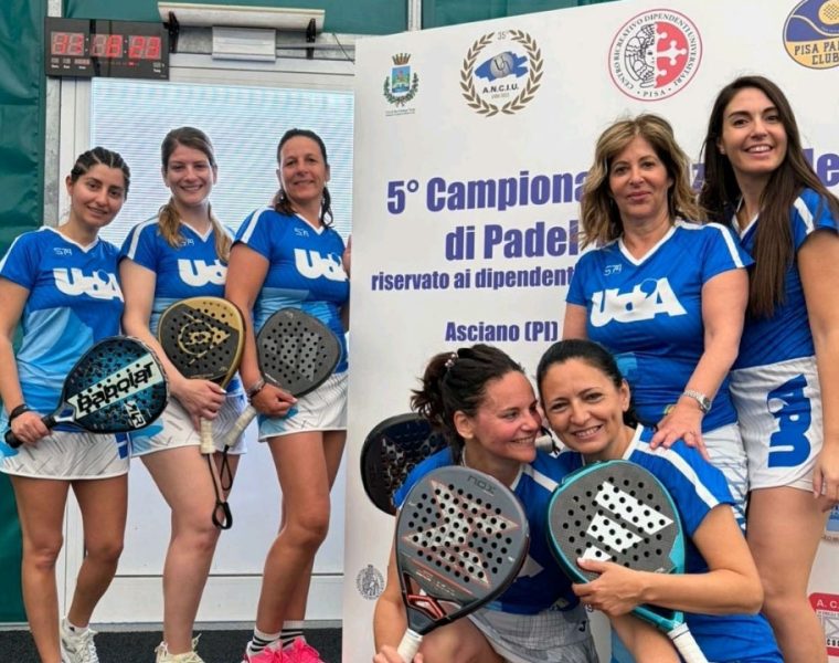 Padel femminile della d’Annunzio argento nazionale agli Assoluti A.N.C.I.U.