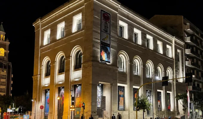 Notte Europea Musei Pescara al CLAP Museum illuminato durante le aperture serali del 23 maggio 2026