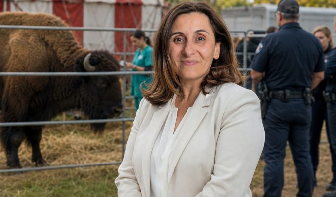 Nada Di Giandomenico, assessore al Benessere animale di Spoltore, commenta il sequestro del bisonte americano