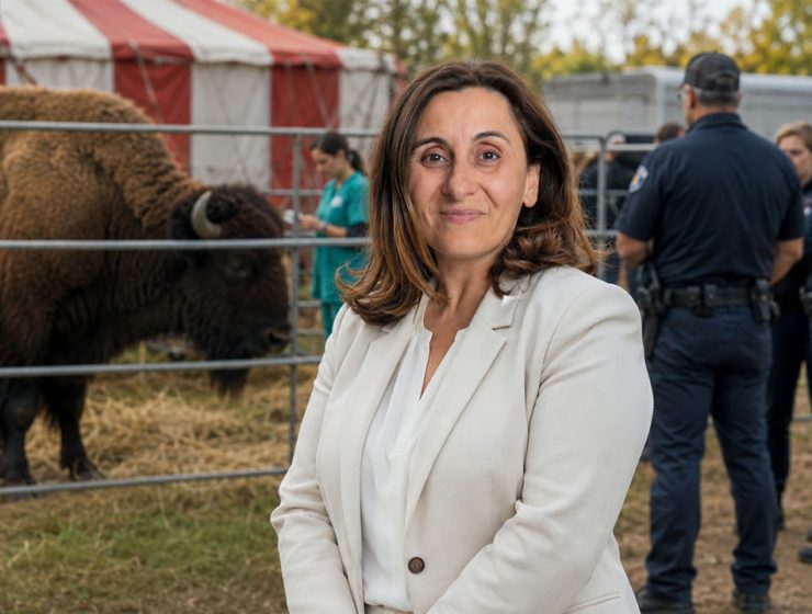 Nada Di Giandomenico, assessore al Benessere animale di Spoltore, commenta il sequestro del bisonte americano