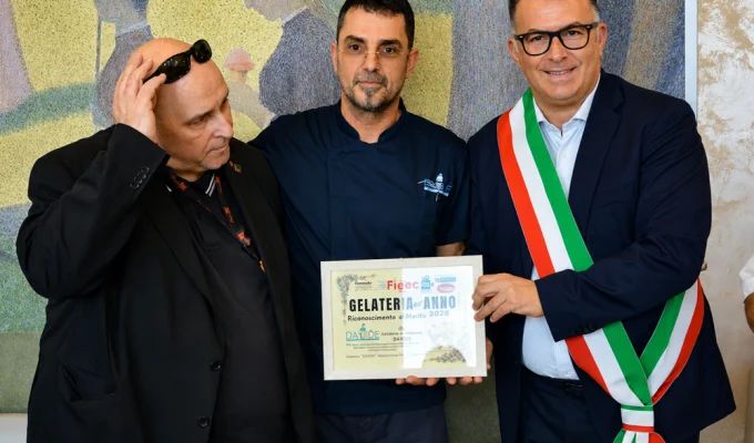 Premio Gelateria dell’Anno 2026 alla gelateria Davide di Montesilvano