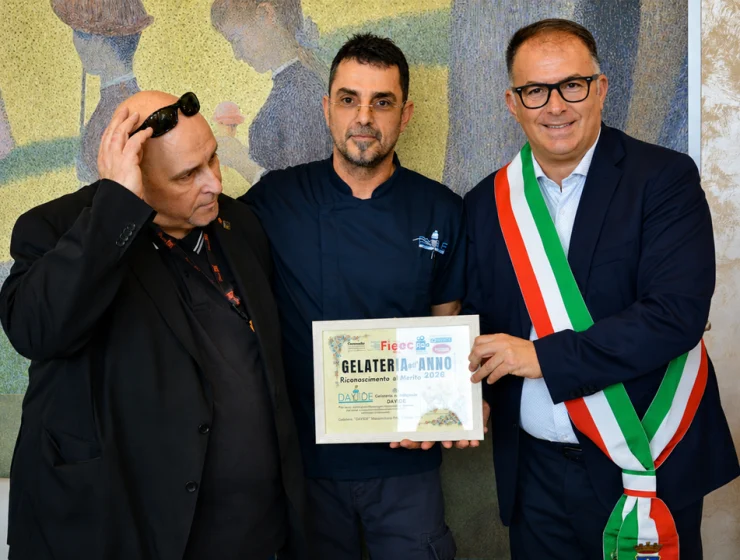 Premio Gelateria dell’Anno 2026 alla gelateria Davide di Montesilvano