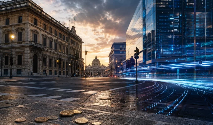 Italia rivoluzione digitale tra passato politico, monetine del 1993 e futuro tecnologico mancato.