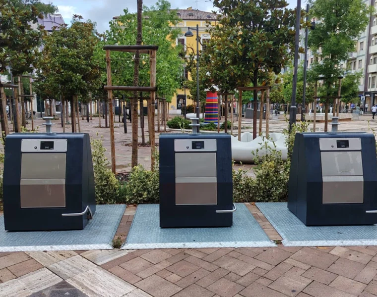 Prima isola informatizzata per il porta a porta in centro a Pescara